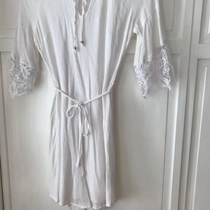 Mlle Gabrielle white dress, worn twice